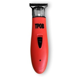 TPOB Ghost X Beard Trimmer Hair Clippers for Men, Professional Hair Trimmer Zero Gapped T-Blade Trimmer Cordless Rechargeable Edgers Clippers Electric Beard Trimmer Shaver (Ghost X Ketchup)