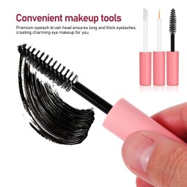 Beatifufu 6pcs Refillable Empty Mascara Tubes with Wands Leakproof Cosmetic Containers for Eyeliner Lip Gloss Design for Easy Viewing for Travel and Daily Use Beatifufu 6pcs Refillable Empty Mascara Tubes with Wands Leakproof Cosmetic Containers for Eyeliner Lip Gloss Design for Easy Viewing for Travel and Daily Use