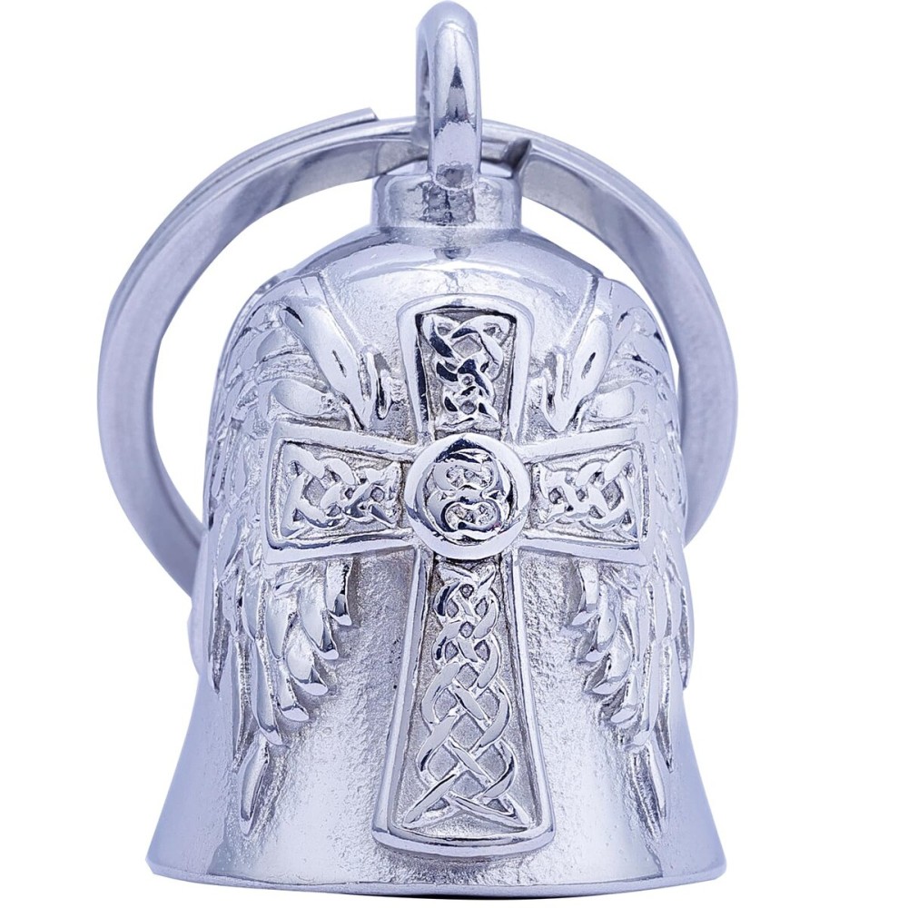 Motorcycle Men Bells - Motorcycle Angel Bell for Men Women,Bell Biker Accessory,Guard Riding Safety (Black) (White) Motorcycle Men Bells - Motorcycle Angel Bell for Men Women,Bell Biker Accessory,Guard Riding Safety (Black) (White)