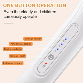 LINGSFIRE Electric Body Brush Rechargeable Back Scrubber for Shower Exfoliating Bath Brush Long Handle for Shower Lotion Applicator for Back Silicone Body Scrubber with 6 Shower Brush Heads LINGSFIRE Electric Body Brush Rechargeable Back Scrubber for Shower Exfoliating Bath Brush Long Handle for Shower Lotion Applicator for Back Silicone Body Scrubber with 6 Shower Brush Heads