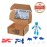 Zing StikBot Zingtannica Action Pack - Collectible Action Figures and Accessories, Includes 1 Stikbot, 1 Set of Accessories, Stop Motion Animation, Ages 4 and Up (Blue (Vangarden))