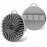 Silicone Body Scrubber,Shower Brush,Exfoliating Body Scrubber,Silicone Body Brush for Shower(Gray,1 PCS)