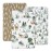 PHF 3 Pack Soft Mini Crib Sheets, Woodland Silky Pack N Play Sheets for Baby Boys Girls Neutral, Universal Fit for Pack N Play, Playard, Portable and Mini Crib Mattresses, Woodland