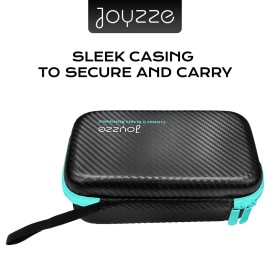 JOYZZE Blades Storage Case - Organize and Protect Your 12 Blades with this Convenient Storage Solution, Grooming Clipper Blade Case Holder Organizer (Blade Storage Case Teal - Holds 12 Blades)