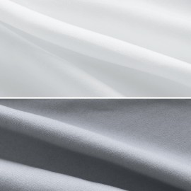 Baby Bassinet Sheets 4 Pack Compatible with 33 x 20 Maxi COSI Iora, Koolerthings/Koola Baby, BabyBond, Nordmiex 3 in 1, Mereryi and IKOMZY Bedside Bassinet, Ultra Soft & Skin-Friendly, Grey Print