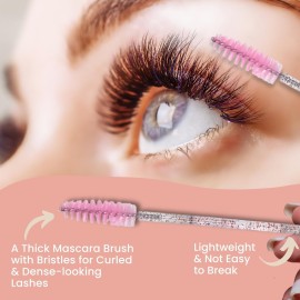 AVXIGO FIELD S Curved Precision Fiber Tip LashTweezer for Eyelash Extensions (Baby Pink), Limited Edition - Comes with Mascara Brush, Storage Box & Tube Case AVXIGO FIELD S Curved Precision Fiber Tip LashTweezer for Eyelash Extensions (Baby Pink), Limited Edition - Comes with Mascara Brush, Storage Box & Tube Case