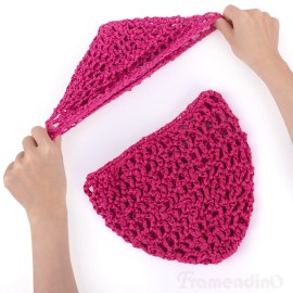 Framendino, 9 Pack Mesh Crochet Hair Net Rayon Knit Snoods Hat Thick Hairnet Snood Cover Ornament for Night Sleeping Accessories (9 Colors) Framendino, 9 Pack Mesh Crochet Hair Net Rayon Knit Snoods Hat Thick Hairnet Snood Cover Ornament for Night Sleeping Accessories (9 Colors)