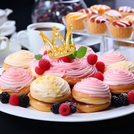 Framendino, 12 Pack Gold Mini Crown Small Rhinestone Crystal Tiara Headpiece Princess Bridal Accessories for Party Wedding Birthday Decorations