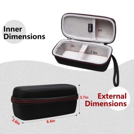 LTGEM Hard Travel Storage Carrying Case for Conair GIRLBOMB Shaver and Body Polish Kit for Women - Travel Carrying Electric Razor Hard Case