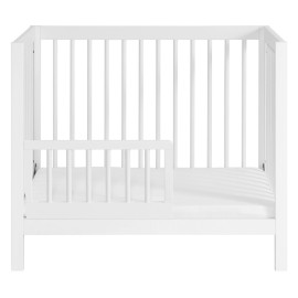 Oxford Baby Essentials Mini Crib to Toddler Bed Guard Rail Conversion Kit, White