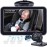 DoHonest Baby Car Camera 7-Inch: USB Plug and Play Easy Setup 360 Degree Rotating Backseat Camera Two Kids HD 1080P Rear Facing Car Seat Cameras Clear Night Vision -V9