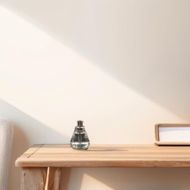 YYNGJCK 1 Pc 180 ml/6 Oz Empty Glass Dispenser Bottle for Nail Polish Reusable Thick Press Container Pump Push Down Dispenser, with Metal Core and Dust Cover