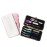 esowemsn 1PC Pink PU Leather Tweezers Storage Bag Empty Small Tweezers Case Container for Eyelash Extension Tweezer Organizer Case Eyelash Eyeliner Makeup Tool Accessories