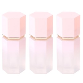 3 Pcs 7ml Liquid Blush Bottles Pink Plastic Lip Glaze Tubes Empty Refillable Lip Balm Vials Makeup Liquid Lipstick Containers for DIY Cosmetic Makeup Liquid Blush Samples