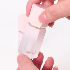 3 Pcs 7ml Liquid Blush Bottles Pink Plastic Lip Glaze Tubes Empty Refillable Lip Balm Vials Makeup Liquid Lipstick Containers for DIY Cosmetic Makeup Liquid Blush Samples