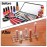Kigley 3 Pcs Clear Lipstick Holder Acrylic Lip Gloss Organizer Cosmetic Storage Lipstick Display Case for Perfume Sample Drawer Brushes Bottles Women Birthday Gift(24 Grid)