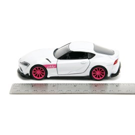 Pink Slips 1:32 W1 2020 GR Toyota Supra Die-Cast Car, Toys for Kids and Adults(White)