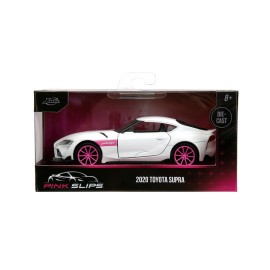 Pink Slips 1:32 W1 2020 GR Toyota Supra Die-Cast Car, Toys for Kids and Adults(White)