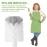 SUBEKYU Bottle Brush, Baby Bottle Brush with Nipple and Straw Cleaner Set, Gray+ White (Gray+ White 5P)