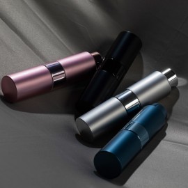 owlyee Perfume Travel Refillable Atomizer Bottle: Cologne Spray Mini for Refill - Empty Fragrance Sprayer for Men - Large Size 20ML Silver