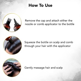 Botanic Hearth Biotin Hair Oil For Hair Growth (6.7 Fl Oz) | Infused With Coffee Bean Oil & Argan Oil | Hair Strenghtening Treatment | Nourishing & Volumizing | Non Gmo Verified