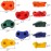 ZENFUN 25 Packs Rock Climbing Holds for Kids and Adults, Indoor & Outdoor Rock Wall Climbing Kit, Multi-Colored Climbing Rock Wall Grips with Mounting Hardware, Knotted Rope and 25 Handles