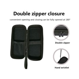 LinMei Hard Storage Travel Case Compatible for Micro Touch Solo Full Body Trimmer and Shaver - Sturdy and Protective (Case & 2 Brush Only)