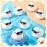 Sosation 36 Packs Mini Rubber Ducks with Sunglasses Sets 2.2 Inch Bath Squeaky Rubber Duckies Cute Float Bathtub Toys for Little One Birthday Party Favors Class Prizes Car Decor(White)