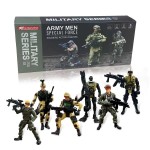 MQSTARSRISE Army Men Toy Set for Boys 4-7,Army Men Action Figure Military Toy Playset US Army Men and SWAT Team with Weapons,Military Action Figures Easter Gift for Boys Age 4-7 6-8