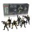 MQSTARSRISE Army Men Toy Set for Boys 4-7,Army Men Action Figure Military Toy Playset US Army Men and SWAT Team with Weapons,Military Action Figures Easter Gift for Boys Age 4-7 6-8