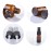 UPSTORE 6Pcs 15ml/0.5oz Amber Glass Spray Bottles Empty Refillable Fine Mist Spray Bottles Travel Size Storage Container Vials for Essential Oils Aromatherapy Perfume Cosmetic Sprays