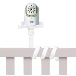 GUCHO Baby Monitor Mount for Crib, Compatible with HelloBaby HB65/HB40/HB6550/HB66/HB6339/HB6550 Pro,Infant Optics DXR-8/8 Pro,OKAIDI,Nanit Pro,Baby Monitor Flex Holder,Universal Baby Monitor Stand