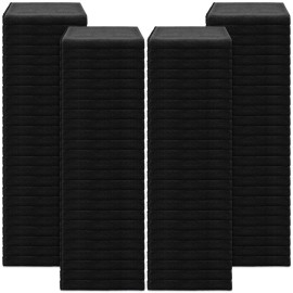 Newwiee 100 Pieces Large Black Microfiber Salon Towels Bulk 16 x 27 Inch Absorbent Hair Drying Towels Bleach Proof Hand Towels Salon Towels Set for Gym Bath Spa Shaving Shampoo Home