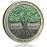 LZWIN Rooted in Christ Solid Christian Challenge Coin A Symbol of Faith and Strength in Lord Coin Collection