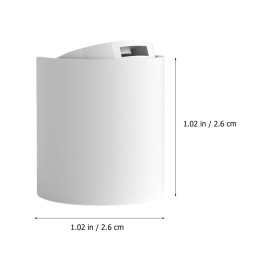 Minkissy 6pcs White Plastic Lotion Bottle Caps Replacement Dispensing Lids Pump for Shampoo Lotion Tops Shampoo Pump Head Plastic Clamshell 250ml