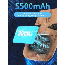 RG405V Handheld Game Console 4 IPS Touch Screen Android 12 Unisoc Tiger T618 64-bit Game Player Built-in 5500mAh Battery 128G TF Card with 3154 Games(RG405V Wood)