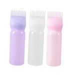 Beatifufu 3pcs Hair Kit for Hair Splat Hair Dye Hair Dye Applicator Bottle with Comb Hair Coloring Bottle Applicator Medicine Bottle Rinse Bottle Brush Hair Care Hair Dryer