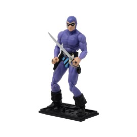 Boss Fight Studio Hero H.A.C.K.S. 11th Phantom Action Figure - Highly Articulated Collectible Figurine with Accessories Including Holstered Belt, Pistol, Saber, Alternative Hands, and Stand - 1:18