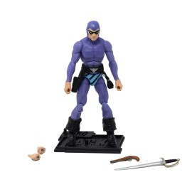 Boss Fight Studio Hero H.A.C.K.S. 11th Phantom Action Figure - Highly Articulated Collectible Figurine with Accessories Including Holstered Belt, Pistol, Saber, Alternative Hands, and Stand - 1:18