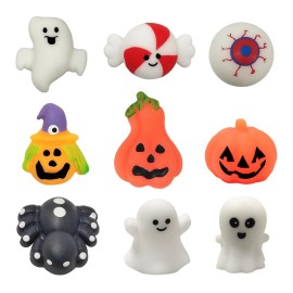 36 Pack Halloween Mochi Squishy,Halloween Party Favors,Classroom prizes,Goody Bag Stuffers,Basket Filler