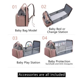 houscly Diaper Bags Backpack for Baby Boy : Large Baby Bag for Boys Girls Mom Toddler Women Men Dad Big Travel Newborn Essential Baby Registry Search Must Haves Grey
