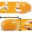 Orange Shiba Inu Squishy Toys, Animal Stress Ball for Adults (1Pack) Fidget Toy, Party Favors, Stress Relief Easter Basket Stuffers