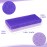 4 Pcs Foot Pumice Stone and Scrubber for Feet and Heels Callus and Dead Skins (Purple)