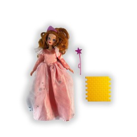 Toytronics OZ 125TH Aniversary 11 Glinda Fashion Doll & Accessories,Poseable, with a Piece of The Yellow Brick Road