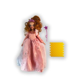 Toytronics OZ 125TH Aniversary 11 Glinda Fashion Doll & Accessories,Poseable, with a Piece of The Yellow Brick Road