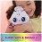 Gabby\'s Dollhouse, Celebration Series 6-Inch Tall Cakey Cat Plushies, Stuffed Animal Kids Toys for Girls & Boys Ages 3 and Up