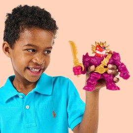 Heroes of Goo Jit Zu Cursed Goo Sea | Super Gooey, Goo Filled Toy Blazagon Action Figure Hero Pack | with Color Changing Face That Reveals His Curse | Stretch Him 3 Times His Size