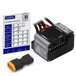 GOUPRC 60A Brushless RC ESC 2-3S Waterproof Electric Speed Controller with Programming Card for 1/10 Scale Accessories RC Truck Off-Road Car