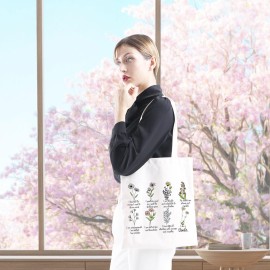 I Am A Doula Floral Doula Appreciation Gift Zipper Pouch - Intuitive Birth Worker Affirmations Makeup Bag