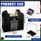 Aoriher Blackjack Game Combo Set, Include Blackjack Layout Felt,Shoe 6 Deck Automatic Card Shuffler Discard Holder Trays and 10 Cut Cards for Casino, Party Night(Blue)